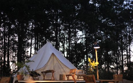 Glamping Camping Tent Woods Forest  - TheSang / Pixabay